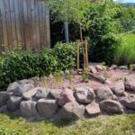 Anlage eines Sumpfbeets