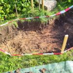 Anlage eines Sumpfbeets